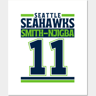 Seattle Seahawks Smith-Njigba 11 Edition 3 Posters and Art